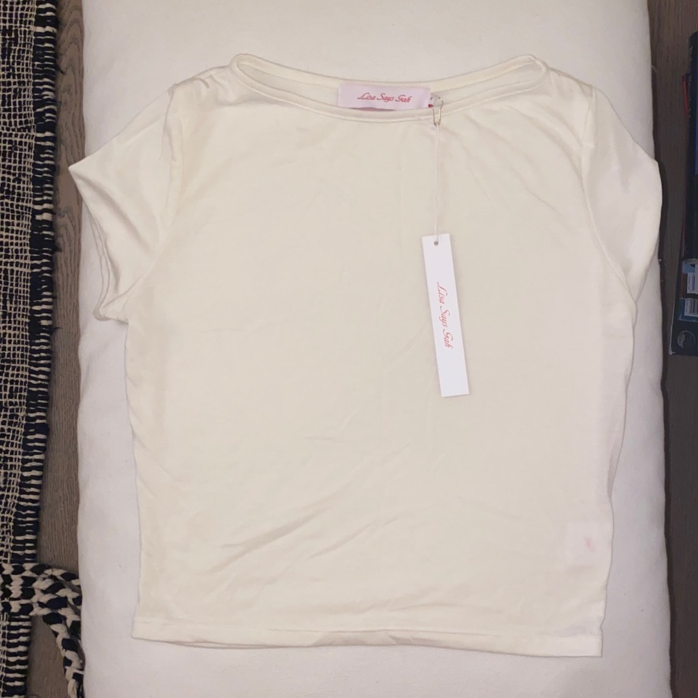Lisa Says Gah Alex Tee new with tags